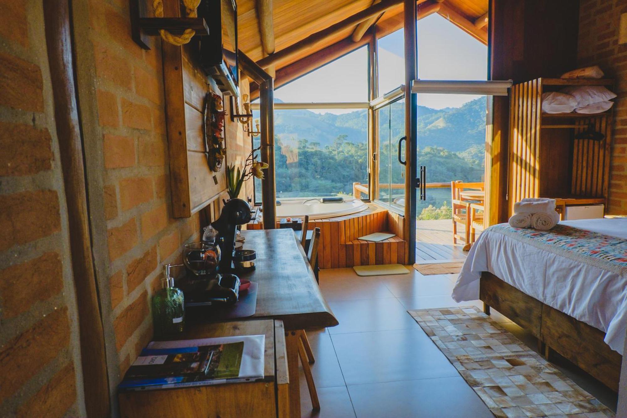 Pousada Ho'Oponopono Chalets & Wine Sapucaí-Mirim Exterior foto